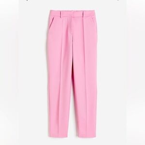 NWT H&M pink slacks ankle dress pants size 2